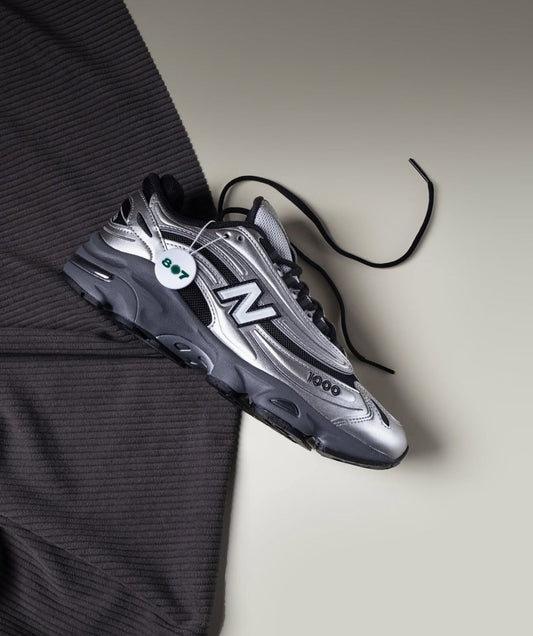 NB Balance 1000 Black Silver Metallic
