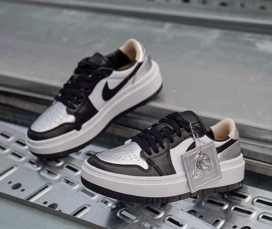 WMNs Air Jordan 1 Low Elevate “ Silver Toe “